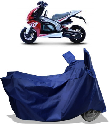 Amexride Two Wheeler Cover for TVS(Creon BS6, Blue)