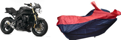 malti Two Wheeler Cover for Triumph(Speed Triple ABS, Red, Blue)
