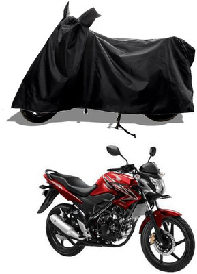 GROFATIK Two Wheeler Cover for Honda(CB Trigger, Black)