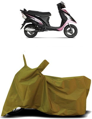 VESMEI Two Wheeler Cover for TVS(Scooty Streak, Blue)
