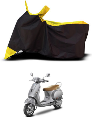 VESMEI Two Wheeler Cover for TVS(Victor, Yellow)