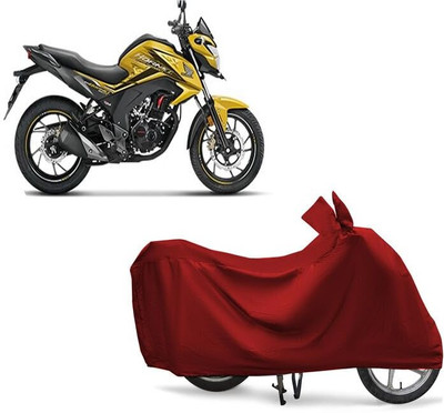 KEDIT Two Wheeler Cover for Honda(CB Hornet 160R, Maroon)