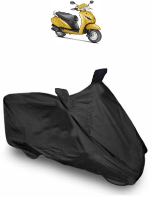 MADAFIYA Waterproof Two Wheeler Cover for Honda(Activa 5G, Black)