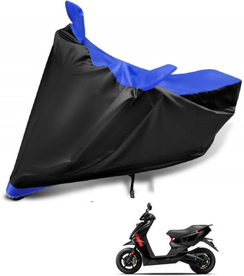 MOCKHE Two Wheeler Cover for Ather(450 X, Blue)