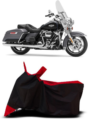 VESMEI Two Wheeler Cover for Harley Davidson(Road King, Red)