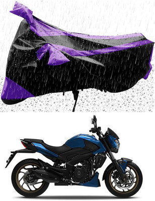 MWBB Waterproof Two Wheeler Cover for Bajaj(Dominar 400, Black)