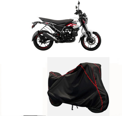Autohug Waterproof Two Wheeler Cover for Bajaj(Freedom, Black, Red)