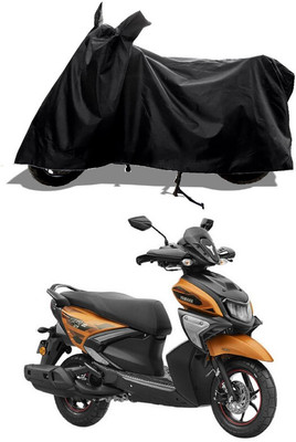 GROFATIK Two Wheeler Cover for Yamaha(Cygnus Ray ZR BS6, Black)
