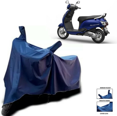 ma collections Waterproof Two Wheeler Cover for Suzuki(Access 125, Blue)