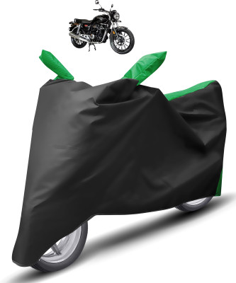 Caronix Two Wheeler Cover for Honda(Hness CB350, Green)