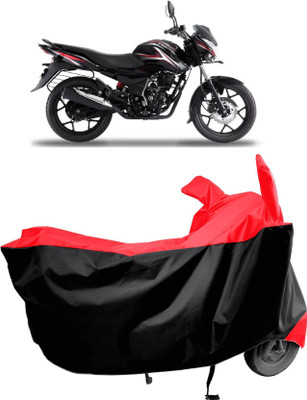 KEDIT Two Wheeler Cover for Bajaj(Discover 150 s, Red)