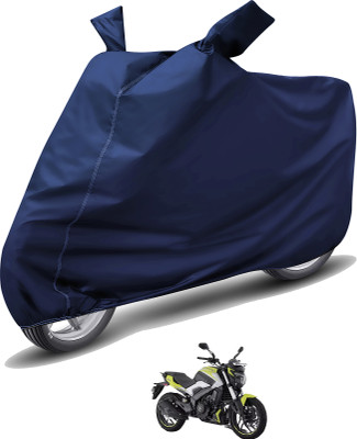 Auto Hub Waterproof Two Wheeler Cover for Bajaj(Dominar 250, Blue)