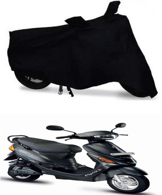 THE REAL ARV Waterproof Two Wheeler Cover for Hero(Electric Zippy, Black)