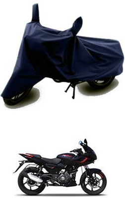 THE REAL ARV Waterproof Two Wheeler Cover for Bajaj(Blue)