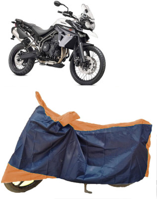 ANTOFY Two Wheeler Cover for Triumph(Tiger 800 XCA, Multicolor)