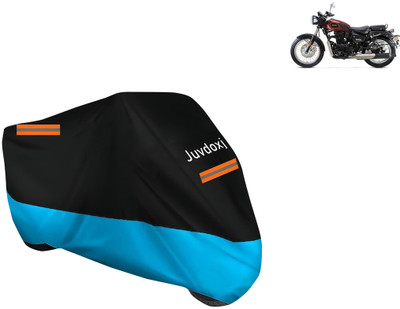 Juvdoxj Waterproof Two Wheeler Cover for Benelli(Imperiale 400, Blue)