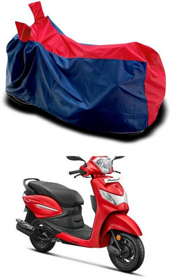 Mdstar Waterproof Two Wheeler Cover for Hero(Pleasure Plus, Red)