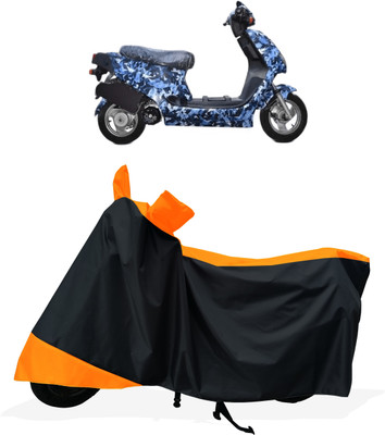 Tricway Two Wheeler Cover for Hero Electric(Electric AXLHE-20, Orange)