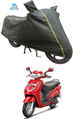 Ascension Two Wheeler Cover for Hero(Duet LX 110CC, Green)