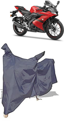 Amexride Two Wheeler Cover for Yamaha(YZF-R15 V3 New BS6, Grey)