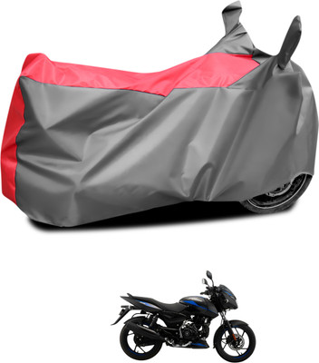 PAGORA Waterproof Two Wheeler Cover for Bajaj(Pulsar 125, Grey, Red)