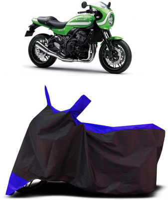 VESMEI Two Wheeler Cover for Kawasaki(Z900 RS Cafe Racer BS6, Blue)
