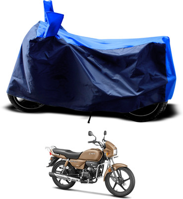 GOSHIV-car and bike accessories Waterproof Two Wheeler Cover for Hero(Splendor Plus, Blue)