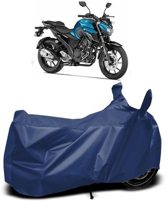 KEDIT Two Wheeler Cover for Yamaha(FZ-25, Blue)