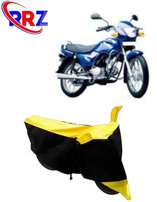 RRZ Waterproof Two Wheeler Cover for TVS(Centra, Black, Yellow)