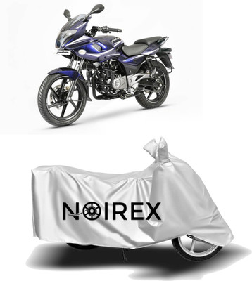 NOIREX Two Wheeler Cover for Bajaj(Pulsar 220F, Silver)