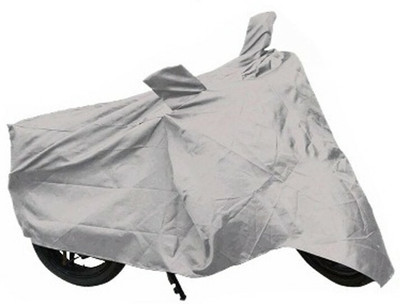 Quick N Easy Two Wheeler Cover for Bajaj(Discover 125 DTS-i, Silver)