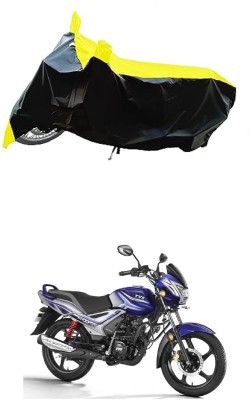 VESMEI Two Wheeler Cover for TVS(Star City BS6, Yellow)