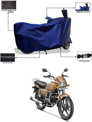 CODOKI Waterproof Two Wheeler Cover for Hero(Splendor Plus, Blue)