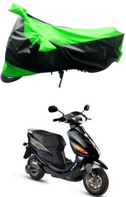 Ascension Two Wheeler Cover for Hero(Electric Cruz, Green, Black)