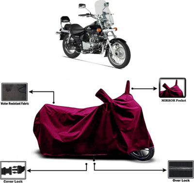KEDIT Two Wheeler Cover for Bajaj(Avenger 220 DTS-i, Maroon)