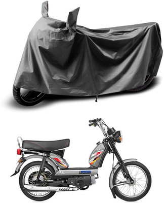 Gali Bazar Waterproof Two Wheeler Cover for TVS(XL 100 Heavy Duty, Grey)