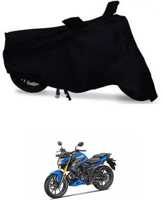 THE REAL ARV Waterproof Two Wheeler Cover for Honda(Hornet 2.0, Black)
