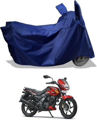 Amexride Two Wheeler Cover for TVS(Flame DS 125, Blue)