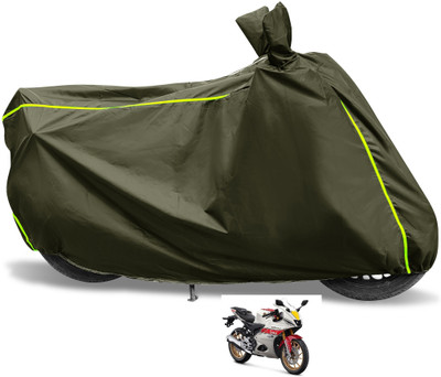 Euro Care Waterproof Two Wheeler Cover for Yamaha(R15, Green)
