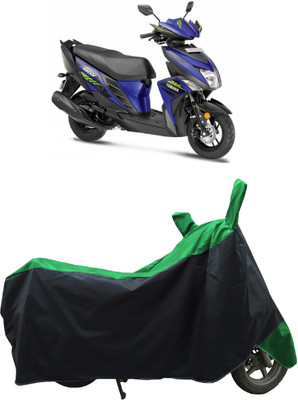 Coxtor Waterproof Two Wheeler Cover for Yamaha(Cygnus Ray ZR, Green)