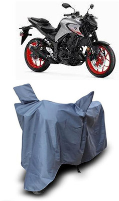 MADAFIYA Waterproof Two Wheeler Cover for Yamaha(MT 03, Grey)