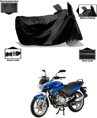 PAGORA Waterproof Two Wheeler Cover for Bajaj(Discover 135, Black)