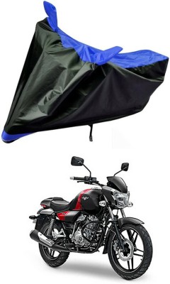 Ascension Two Wheeler Cover for Bajaj(V15, Blue, Black)