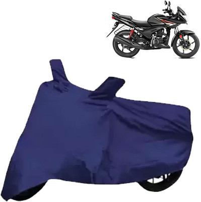 DeepShakshi AUTOMOTIVE Waterproof Two Wheeler Cover for Hero(Ignitor, Blue)