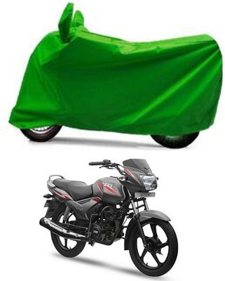 Furious3D Two Wheeler Cover for TVS(Star City Plus, Green)