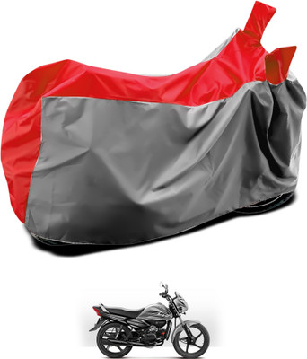 GOSHIV-car and bike accessories Waterproof Two Wheeler Cover for Hero(Splendor NXG, Grey, Blue)