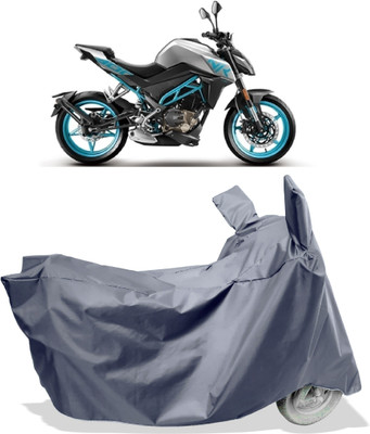 Amexride Two Wheeler Cover for CFMoto(300NK, Grey)