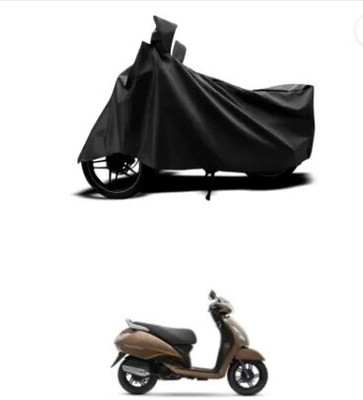 Tritika Waterproof Two Wheeler Cover for TVS(NTORQ, Black)