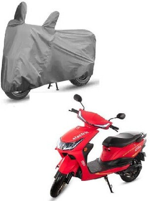 JVBRANGI Two Wheeler Cover for Hero(Electric Atria, Grey)