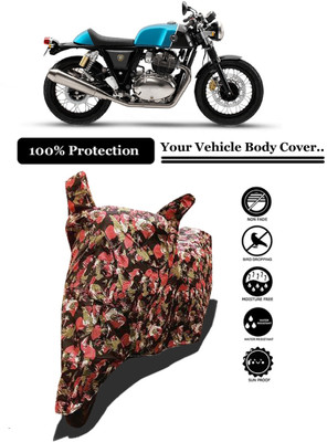 Amexride Two Wheeler Cover for Royal Enfield(Continental GT, Multicolor)